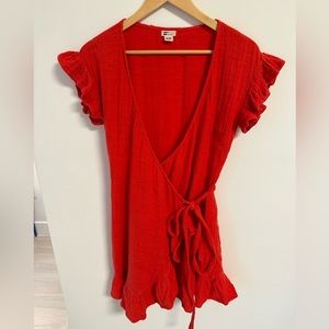 Red dress - billabong